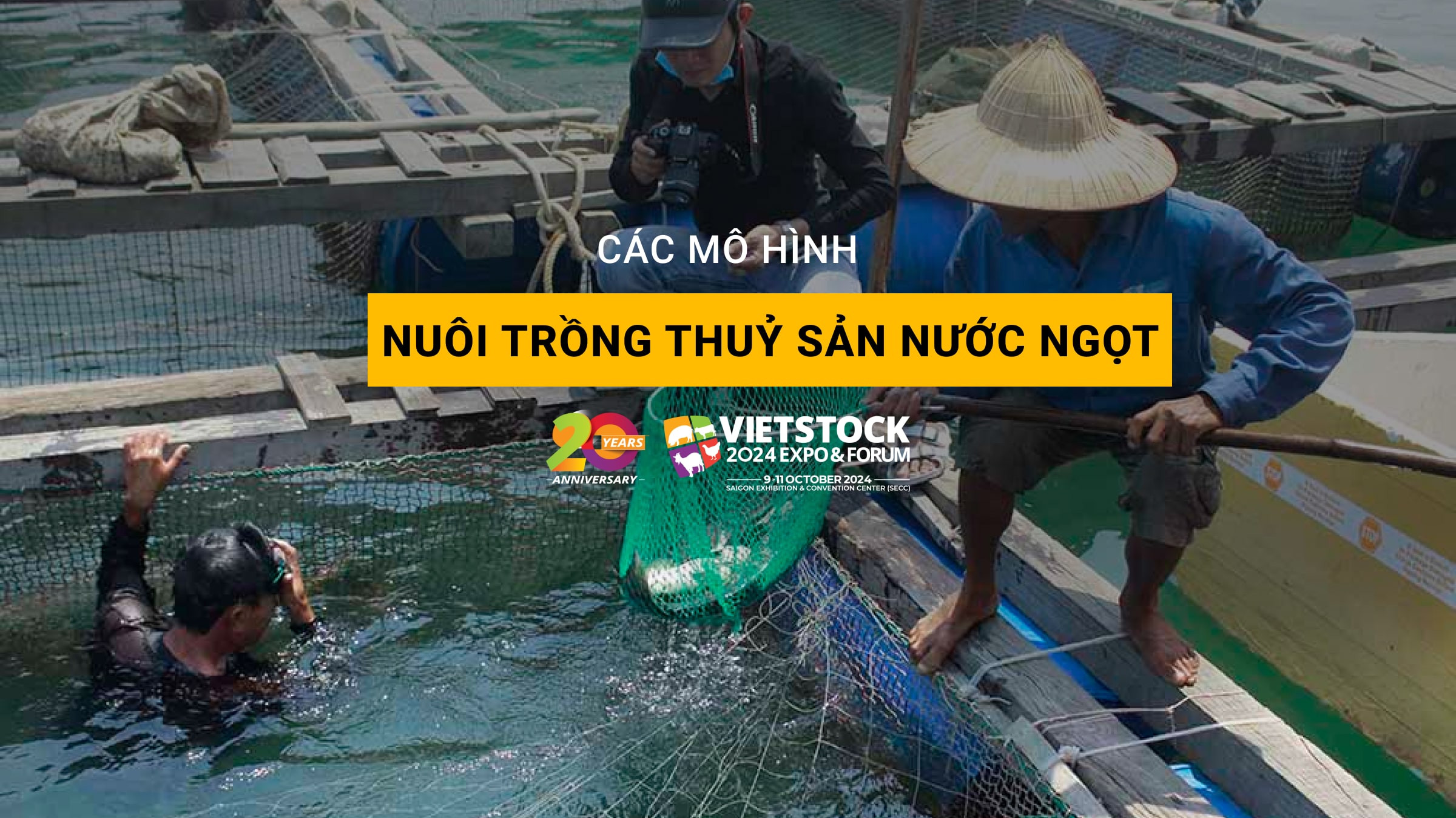 Các mô hình nuôi trồng thủy sản nước ngọt phổ biến hiện nay