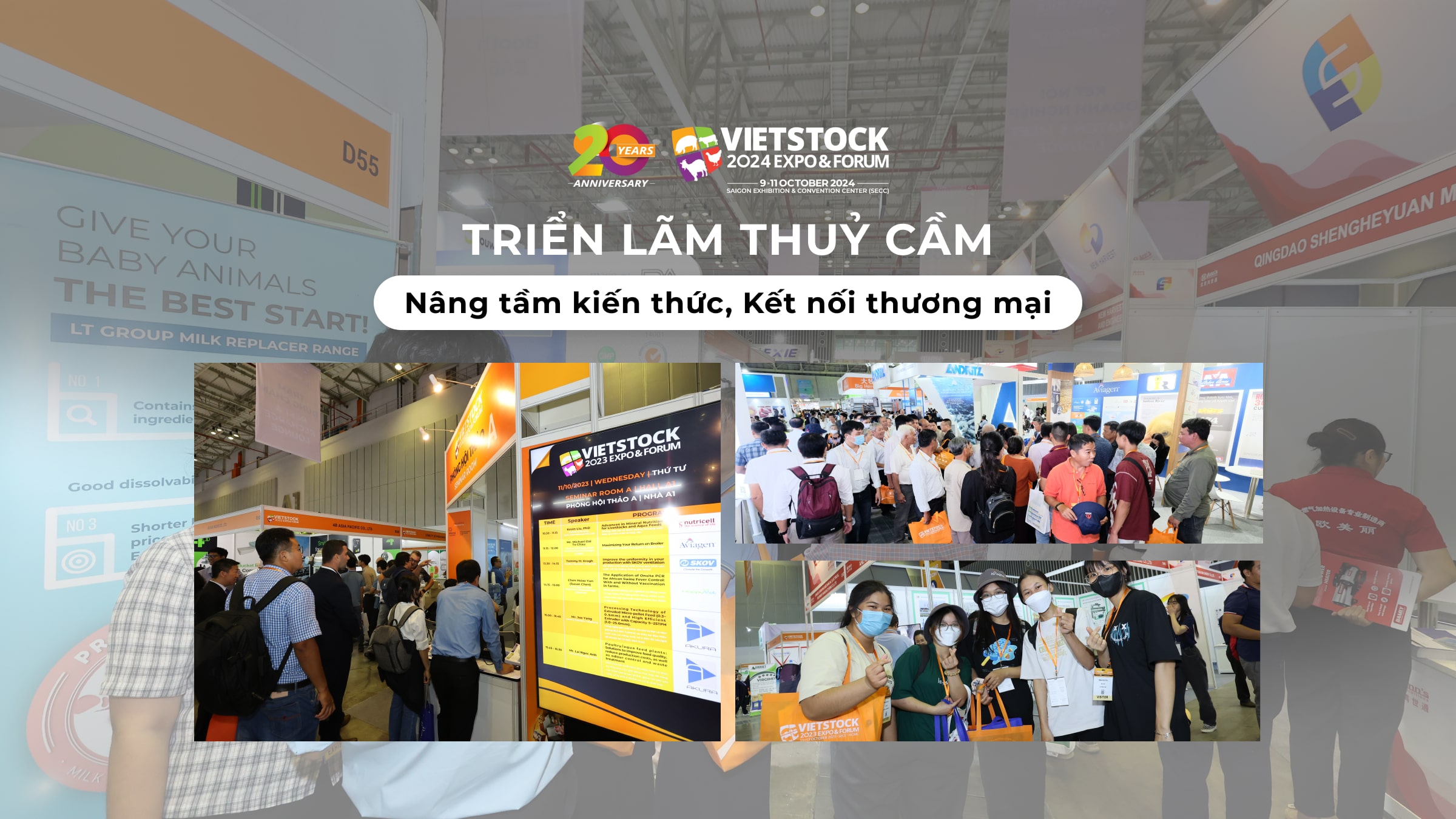 Nâng tầm kiến thức, kết nối thương mại tại Triển lãm Thủy Cầm