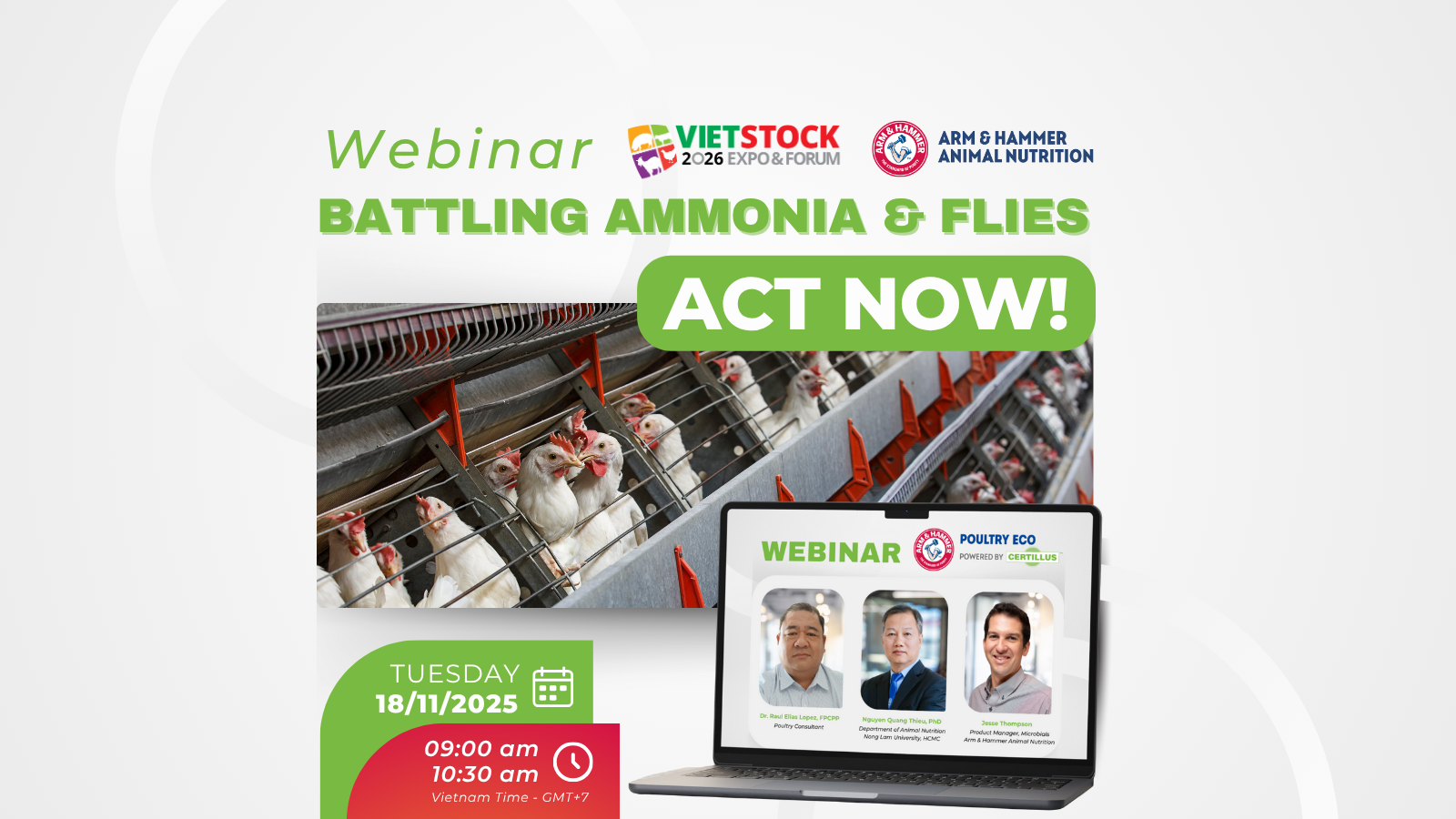 WEBINAR: Battling Ammonia and Flies – Act Now!