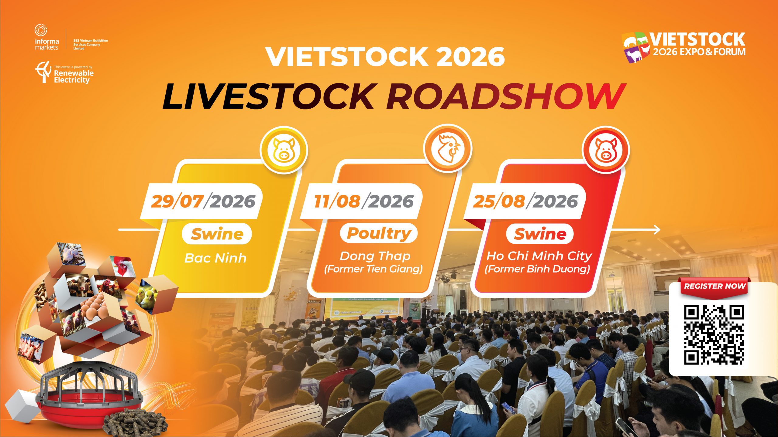 Vietstock 2026 Livestock Roadshows, Bringing Industry Knowledge to Key Livestock Regions