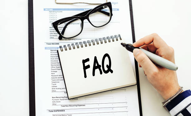 Sổ ghi chú FAQ minh họa các câu hỏi về hàng hóa phải kiểm dịch động vật