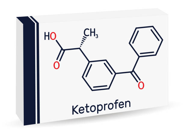 Bao bì minh họa công thức hóa học ketoprofen cho phần câu hỏi thường gặp về thuốc thú y