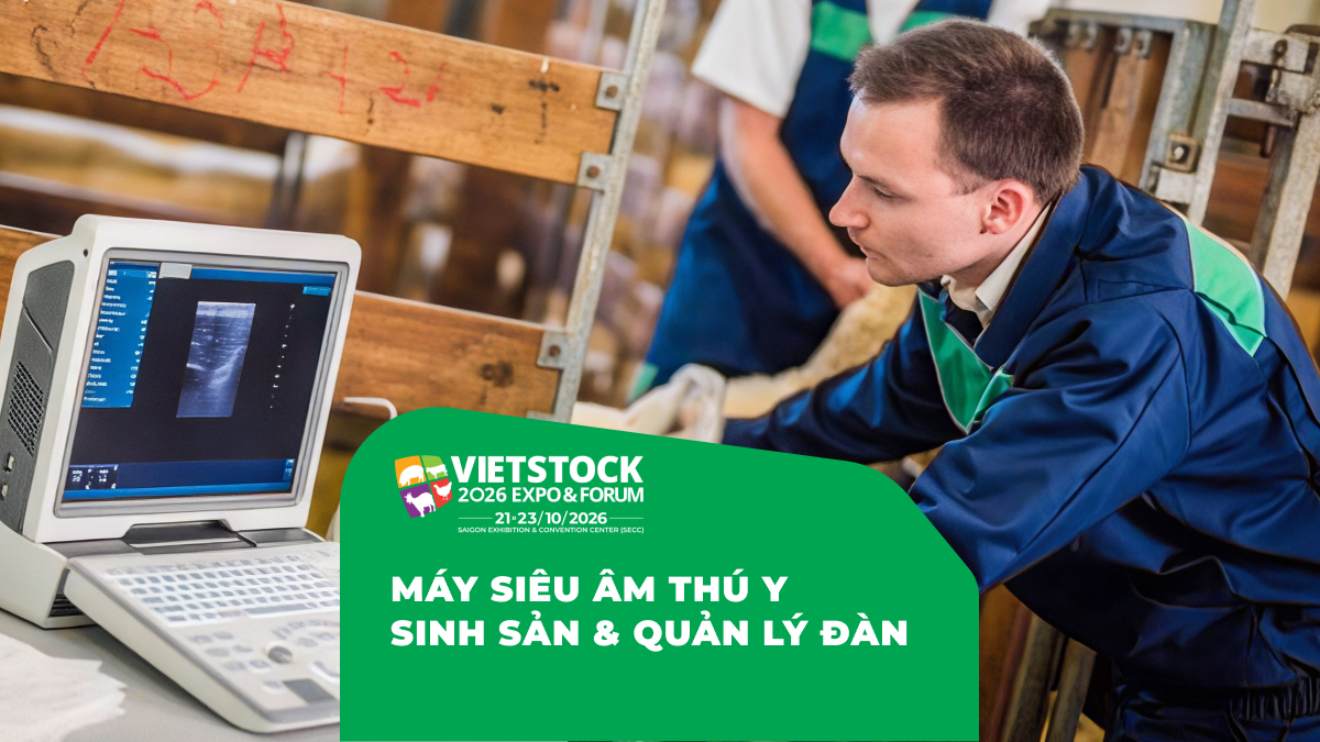 Máy siêu âm thú y hỗ trợ chẩn đoán sinh sản và quản lý đàn