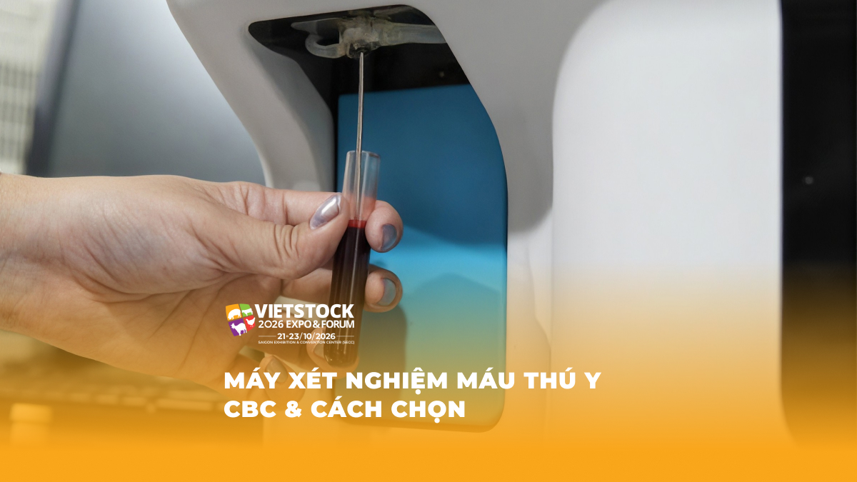 Máy xét nghiệm máu thú y phân tích mẫu máu phục vụ xét nghiệm CBC